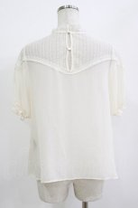 画像2: an another angelus / レース切替ブラウス Free OFFWHITE H-26-07-01-1048-CA-BL-NS-ZH (2)