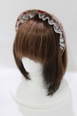 画像1: marcHenTica / ローズバスケットココシニクカチューシャ  モーヴピンク H-26-07-01-1066-LO-AC-NS-ZH (1)