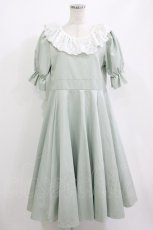 画像1: marcHenTica / クレアワンピース Free ミントグリーン H-26-07-01-1012-LO-OP-NS-ZH (1)