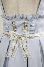 画像4: LIZ LISA / はしごレースカシュクールサスペンダー付スカート 0 サックス H-26-07-01-1025-LO-SK-NS-ZH (4)