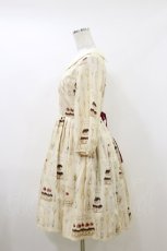 画像3: Leur Getter / Cream Choux Puff袖付きワンピース M アイボリー H-26-07-01-068-LU-OP-AK-ZH (3)