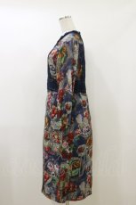 画像3: Jane Marple Dans Le Salon / Art in bloomのレースヨークdayドレス  ネイビー H-26-07-01-070-JM-OP-KB-ZH (3)
