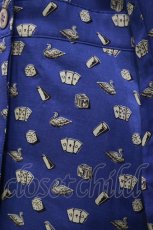 画像4: Jane Marple / Tumbling Diceのグースカラードレス  紺 H-26-07-01-071-JM-OP-KB-ZH (4)