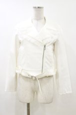 画像1: MILK / ライダースジャケット  オフ H-26-07-01-026-ML-JA-AK-ZH (1)