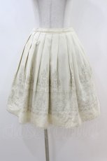 画像1: Emily Temple cute / お城刺繍スカート  アイボリー H-26-07-02-030-ET-SK-AK-ZH (1)