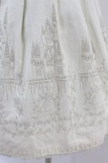 画像3: Emily Temple cute / お城刺繍スカート  アイボリー H-26-07-02-030-ET-SK-AK-ZH (3)