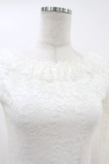 画像3: MR corset / 総レースカットソー  白 H-26-07-02-037-PU-TO-AK-ZH (3)
