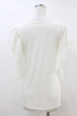 画像2: MR corset / フロントレースカットソー  アイボリー H-26-07-02-038-PU-TO-AK-ZH (2)