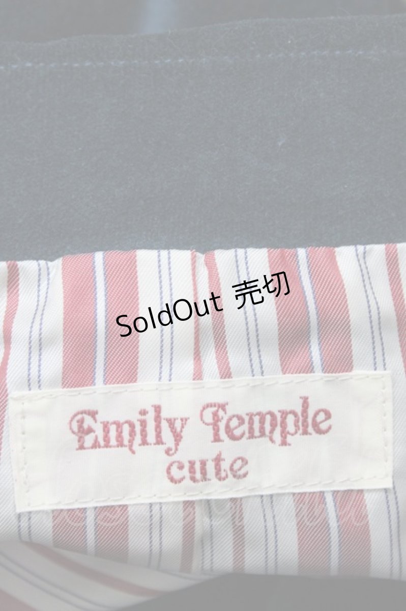 画像4: Emily Temple cute / 王冠刺繍ボタンジャケット  ブルー H-26-07-02-044-ET-JA-AK-ZH (4)