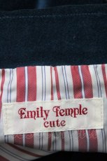 画像4: Emily Temple cute / 王冠刺繍ボタンジャケット  ブルー H-26-07-02-044-ET-JA-AK-ZH (4)