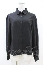 画像1: NieR Clothing / ボタンブラウス F 黒 H-26-07-02-048-PU-BL-AK-ZH (1)