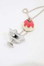 画像3: Q-pot. / ダブルミルクアイス＆アイスカップチャームネックレス  シルバー H-26-07-02-006-QP-AC-AK-ZH (3)