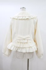 画像2: axes femme kawaii / バックフリルショートコート M オフ H-26-07-02-1057-AX-CO-NS-ZH (2)