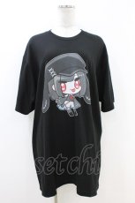 画像1: NieR Clothing / 擬人化プリントCOTTON CUTSEW XL 黒 H-26-07-02-058-PU-TO-KB-ZH (1)