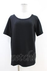 画像1: GLAD NEWS / バックプリントTシャツ  黒 H-26-07-02-060-GL-TO-KB-ZH (1)
