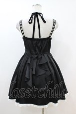 画像2: AVENCHUMU / Back ruffle ribbon harness one piece FREE 黒 H-26-07-02-017-LO-OP-AK-ZH (2)