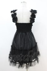 画像2: AVENCHUMU / Lethal ribbon sleeveless one piece FREE 黒 H-26-07-02-018-LO-OP-AK-ZH (2)
