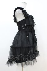 画像3: AVENCHUMU / Lethal ribbon sleeveless one piece FREE 黒 H-26-07-02-018-LO-OP-AK-ZH (3)