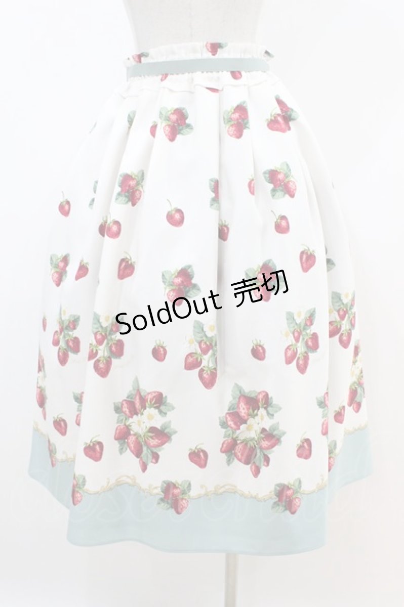 画像2: Melody BasKet / Royal Berryスカート M アイボリー H-26-07-02-021-LO-SK-AK-ZH (2)