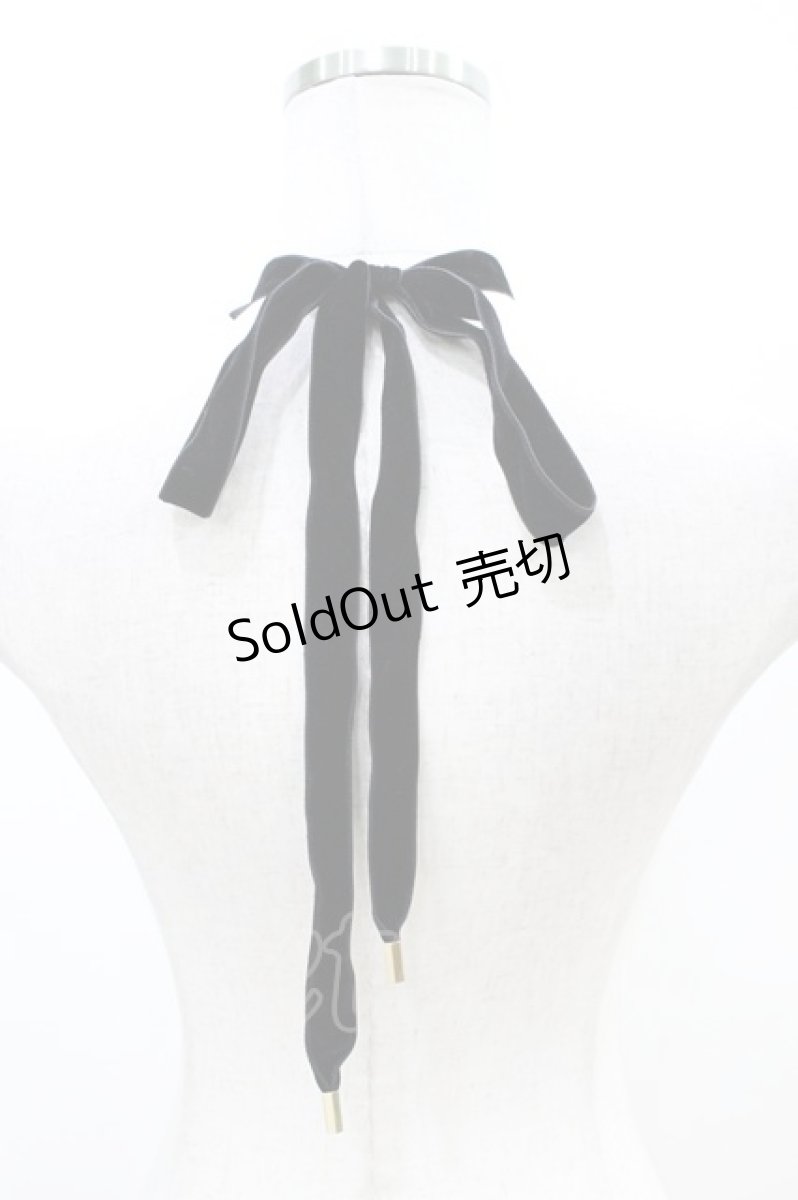 画像2: Medenius / Rose Choker  黒 H-26-07-02-003-0-AC-AK-ZH (2)