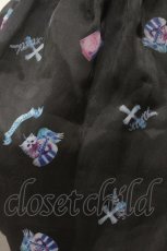 画像3: kokokim / Necorn総柄ワンピース  ブラック H-26-07-02-025-LO-OP-KB-ZH (3)