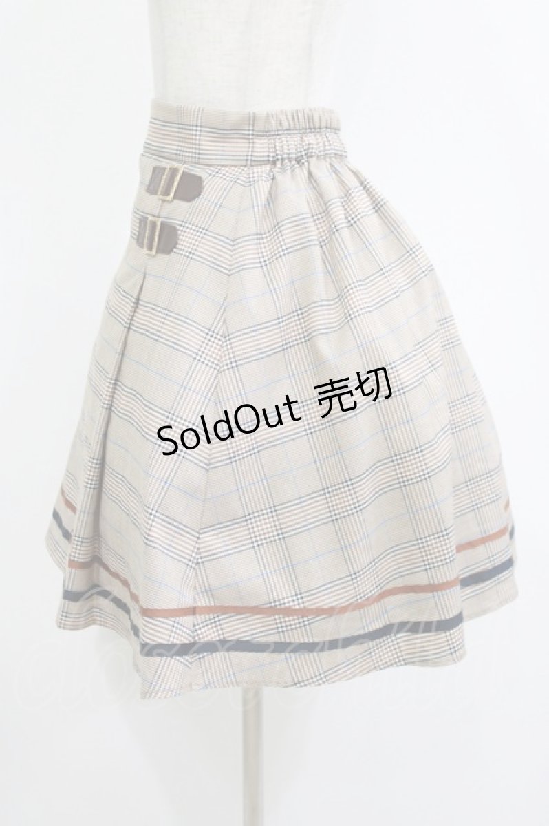 画像2: axes femme POETIQUE / サイドベルト使いスカート M ベージュ H-26-07-03-027-AX-SK-NS-ZH (2)