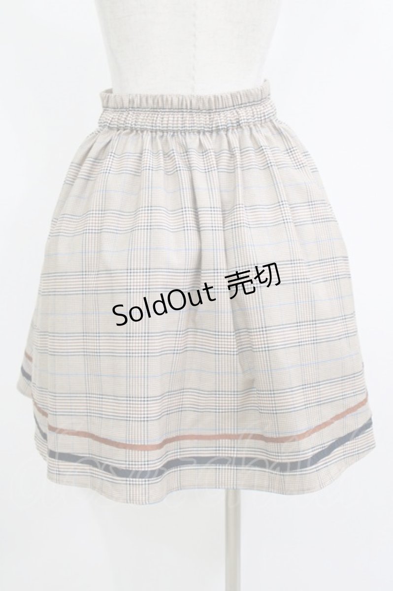 画像3: axes femme POETIQUE / サイドベルト使いスカート M ベージュ H-26-07-03-027-AX-SK-NS-ZH (3)