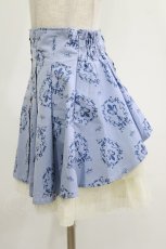 画像2: Secret Honey / バッスルコルセットスカート M サックス H-26-07-03-031-CA-SK-NS-ZH (2)