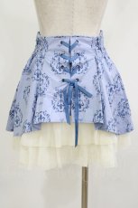 画像3: Secret Honey / バッスルコルセットスカート M サックス H-26-07-03-031-CA-SK-NS-ZH (3)