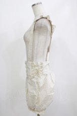 画像2: Ank Rouge / ドットサスペンダーパンツ M アイボリー H-26-07-03-035-CA-PA-NS-ZH (2)