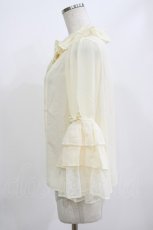 画像2: axes femme kawaii / 3段フリル姫袖ブラウス M 生成り H-26-07-03-049-AX-BL-NS-ZH (2)