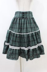 画像1: Eri Aino's collaboration / シャーロットの水曜日スカート M グリーン H-26-07-03-1057-PU-SK-NS-ZH (1)