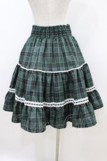 画像2: Eri Aino's collaboration / シャーロットの水曜日スカート M グリーン H-26-07-03-1057-PU-SK-NS-ZH (2)