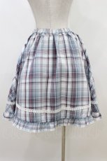 画像2: virally / 星名桜子/チェックスカート L ブルー H-26-07-03-1058-PU-SK-NS-ZH (2)