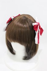 画像1: Eri Aino's collaboration / AE*2Pリボンクリップ  レッド H-26-07-03-1008-PU-AC-NS-ZH (1)