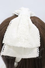 画像3: axes femme kawaii / レディローズヘッドドレス  生成り H-26-07-03-1010-AX-AC-NS-ZH (3)