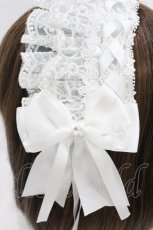 画像3: DearMyLove / 4WAYクリップ型ヘッドドレス  オフ H-26-07-03-1012-EL-AC-NS-ZH (3)