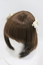 画像1: m petit by misako / AM2Pビジュークリップ  アイボリー H-26-07-03-1016-LO-ZA-NS-ZH (1)