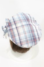 画像2: virally / 星名桜子/チェックベレー  ブルー H-26-07-03-1003-PU-AC-NS-ZH (2)