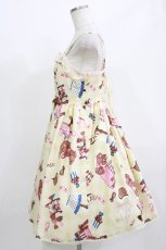 画像2: Angelic Pretty / 夢見るプレゼントジャンパースカート Free アイボリー H-26-07-03-001-AP-OP-NS-ZH (2)