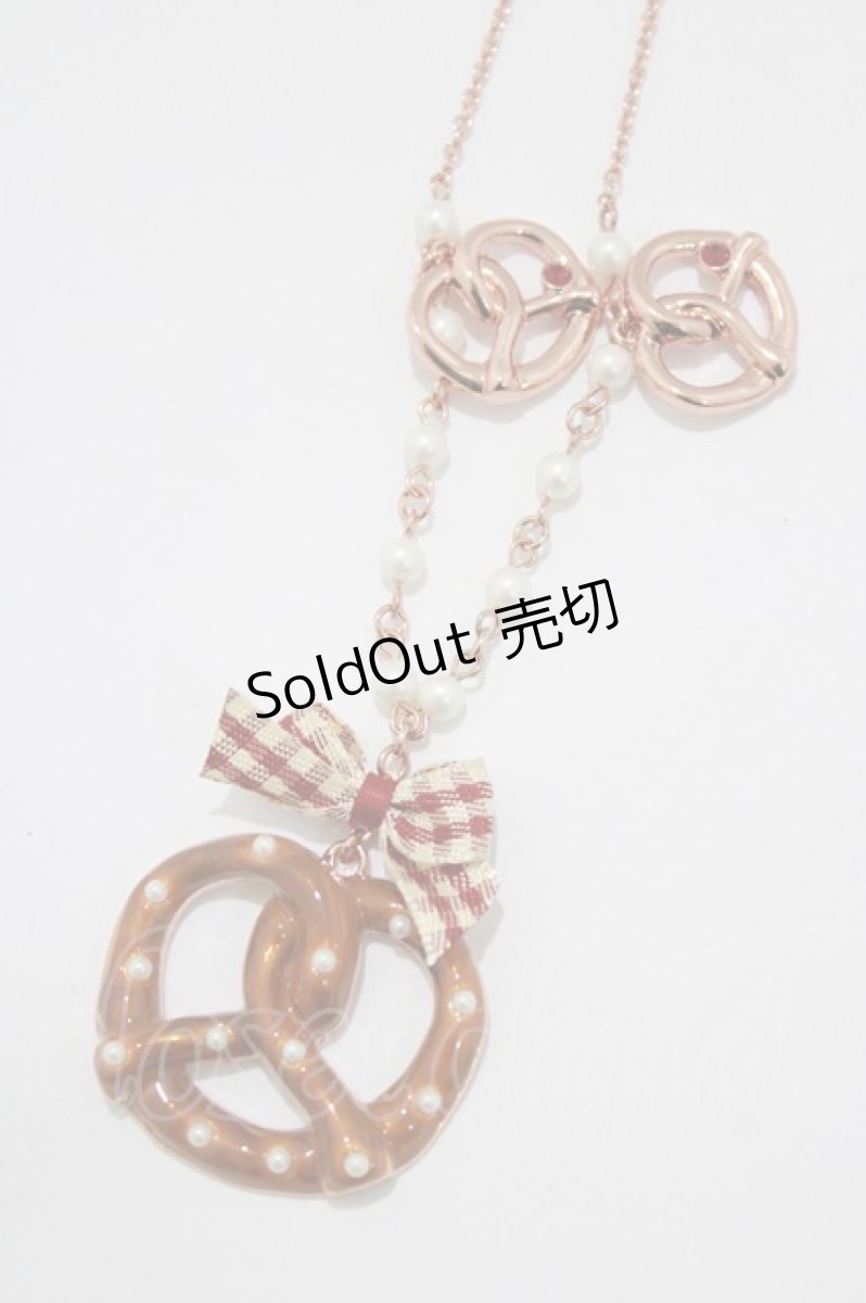 画像1: axes femme POETIQUE / プレッツェルネックレス  ゴールド H-26-07-03-070-AX-AC-NS-ZH (1)