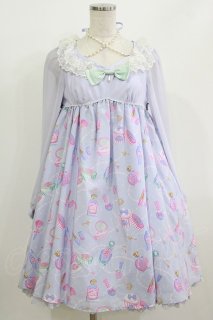 Angelic Pretty / Dreamy Girlワンピース Free ラベンダー H-26-07-03