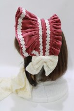 画像2: Dolly Muses / ボンネット  ピンク H-26-07-03-081-PU-AC-NS-ZH (2)