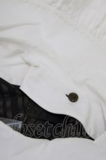画像4: Jane Marple / Memory shadow check shirring dress  ブラック H-26-07-03-2026-JM-OP-KB-ZH (4)