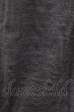 画像5: Jane Marple Dans Le Salon / Knit&Playing cards collaborationドレス M ミックスグレー×ブラック H-26-07-03-2027-JM-OP-KB-ZH (5)