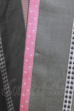 画像4: Jane Marple / Ribbon stripe jacquardのパブリックドレス M グレー H-26-07-03-2028-JM-OP-KB-ZH (4)