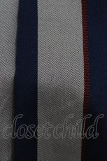 画像5: Jane Marple / Regimental stripeのジャンパースカート  グレー×ネイビー H-26-07-03-2029-JM-OP-KB-ZH (5)