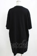 画像3: Jane Marple Dans Le Salon / Message logo jersey dress  ブラック H-26-07-03-2039-JM-OP-KB-ZH (3)