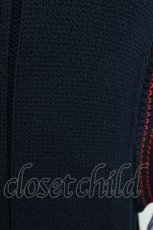 画像4: Jane Marple Dans Le Salon / Tilden vest and stripe trompe-l'oeil dress M ネイビー×ブルー H-26-07-03-2007-JM-OP-AK-ZH (4)
