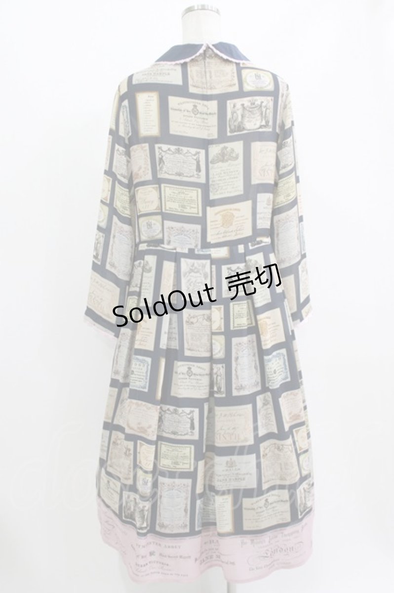 画像3: Jane Marple / Precious invitationsコレットドレス M ネイビー H-26-07-03-2008-JM-OP-AK-ZH (3)
